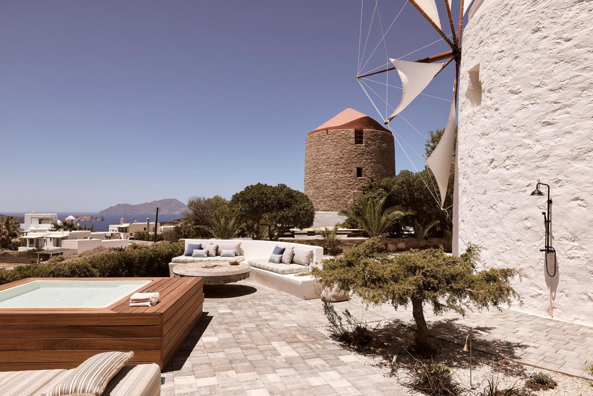 トリピティWindmill Karamitsos Since 1859アパートメント エクステリア 写真