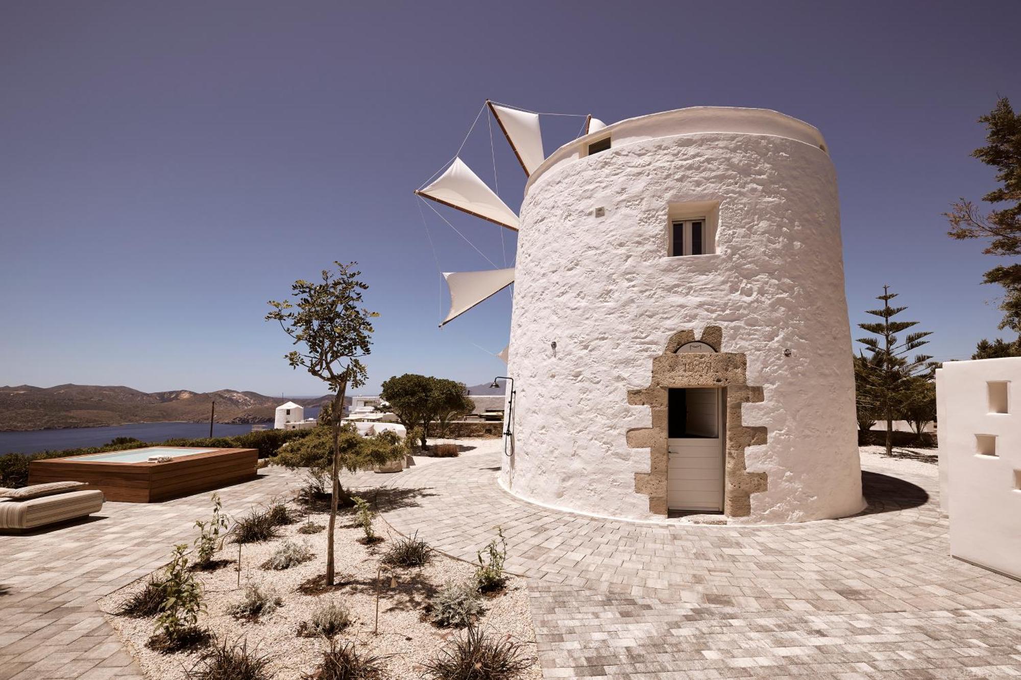 トリピティWindmill Karamitsos Since 1859アパートメント エクステリア 写真