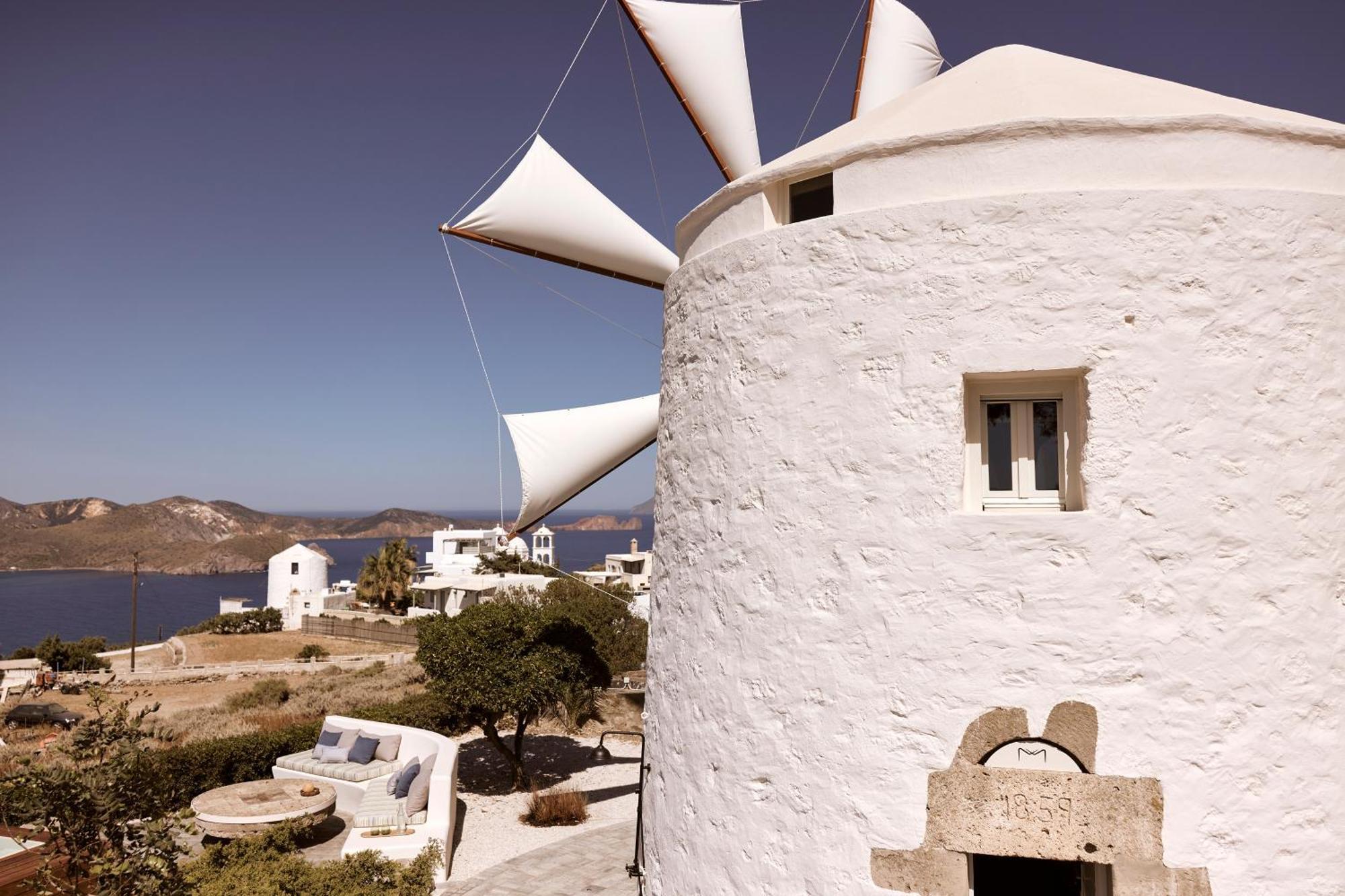 トリピティWindmill Karamitsos Since 1859アパートメント エクステリア 写真
