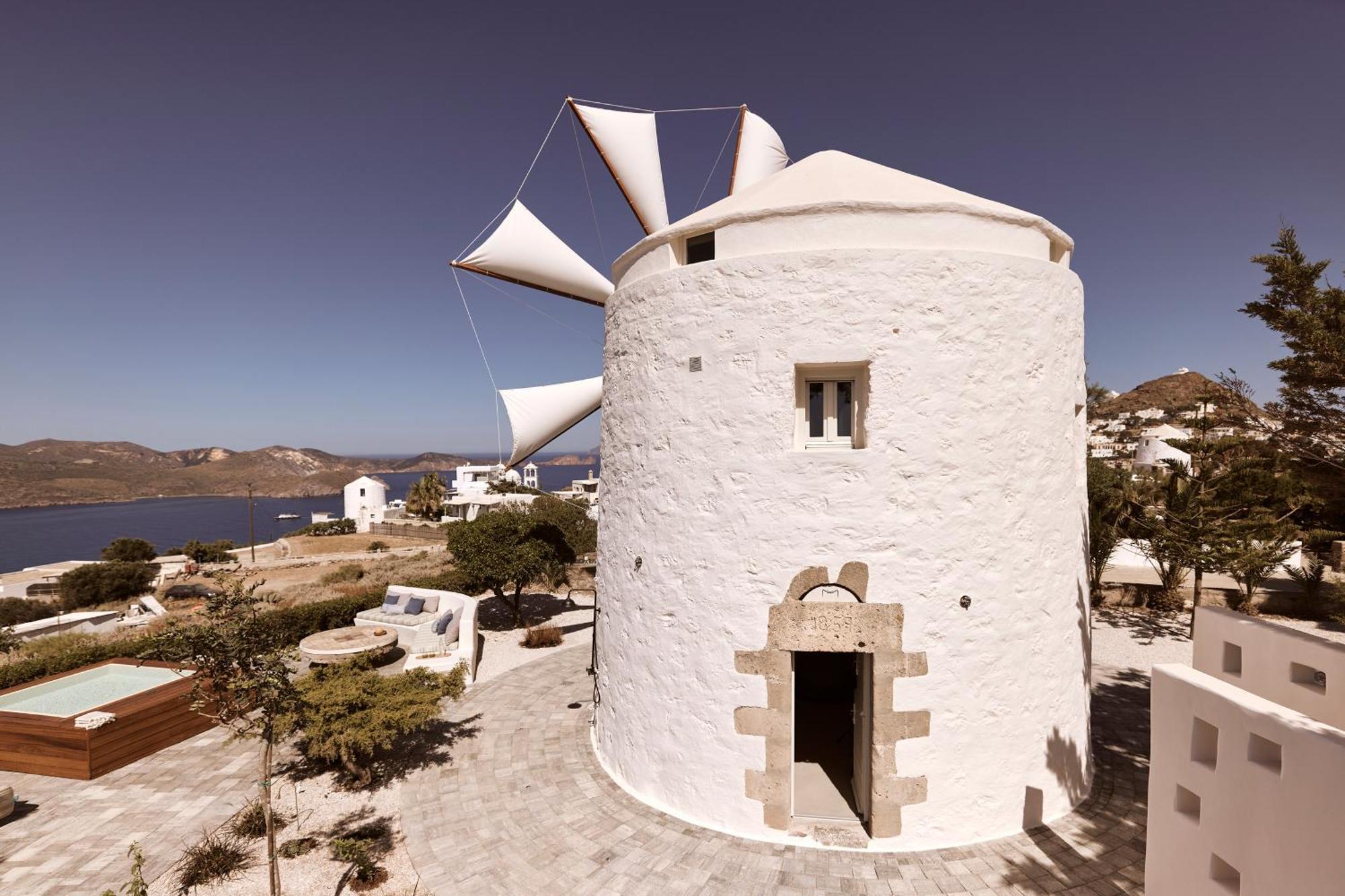 トリピティWindmill Karamitsos Since 1859アパートメント エクステリア 写真